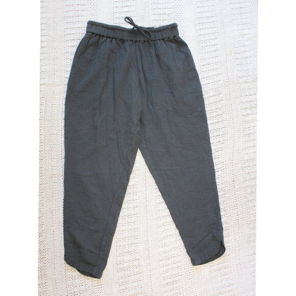 Pact 100% organic cotton Pants size Small Earthy Elastic waist Casual pockets - Picture 1 of 7